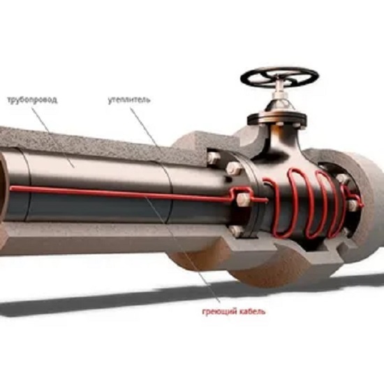 Обогрев трубопровода